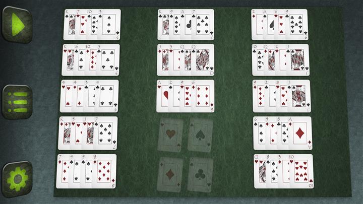 তেরটি (Baker's Dozen solitaire)