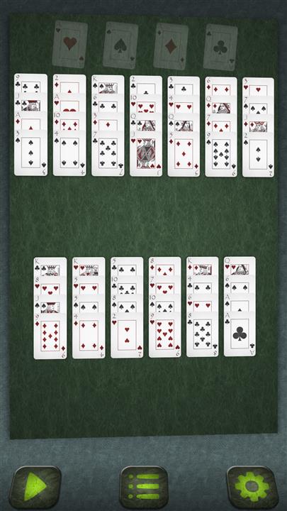 Piekarski tuzin (Baker's Dozen solitaire)