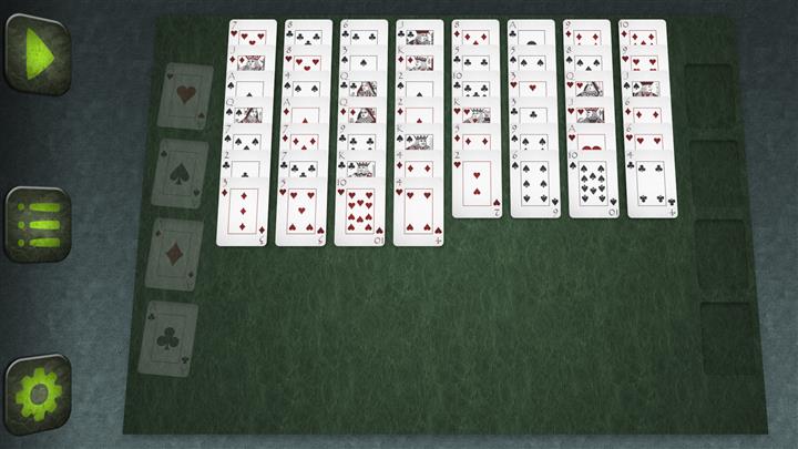 Piekarski gra (Baker's Game solitaire)