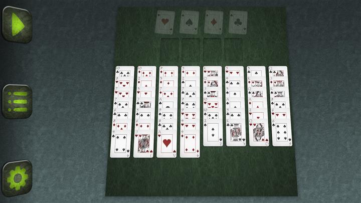 Piekarski gra (Baker's Game solitaire)