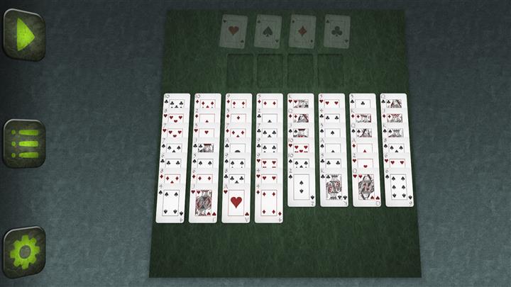 Bakkersspel (Baker's Game solitaire)