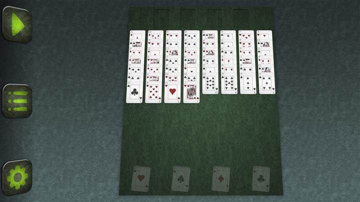 Piekarski gra (Baker's Game solitaire)