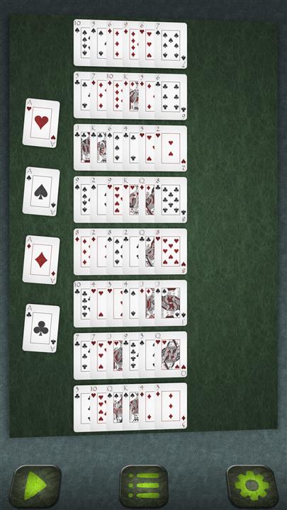 포위 된 성 (Beleaguered Castle solitaire)