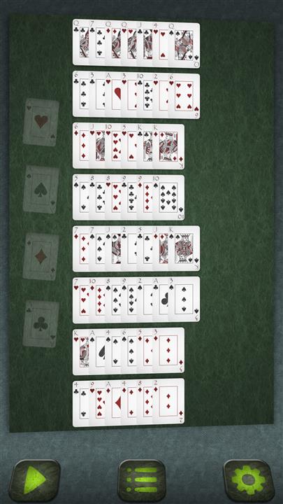 অবরোধ কাসল প্লাস (Beleaguered Castle Plus solitaire)