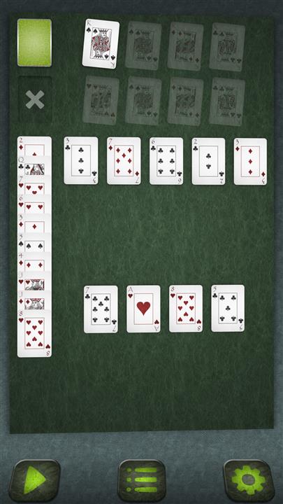 Rubias y morenas (Blondes and Brunettes solitaire)