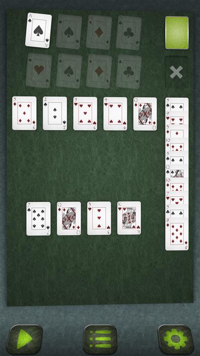 Rubias y morenas (Blondes and Brunettes solitaire)