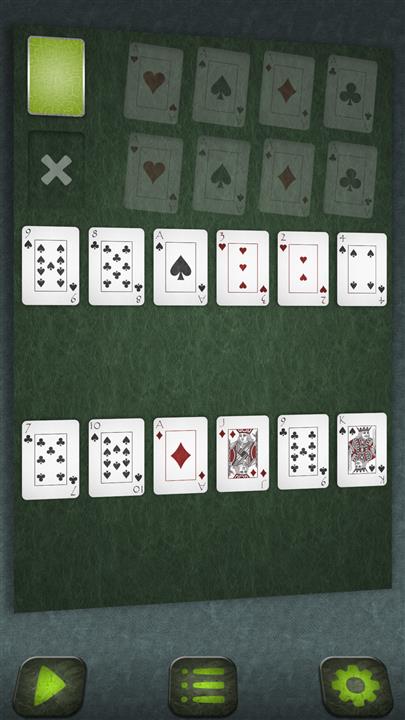 Zajęty asy (Busy Aces solitaire)