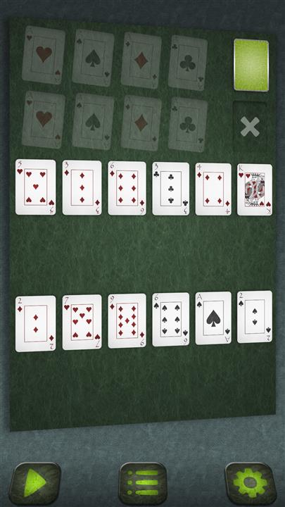 Zajęty asy (Busy Aces solitaire)