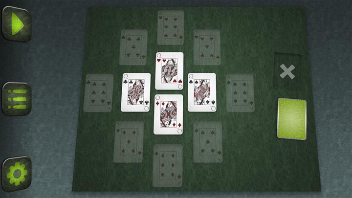 Reinas en cautiverio (Captive Queens solitaire)