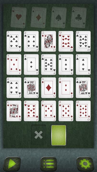 Tappeto (Carpet solitaire)