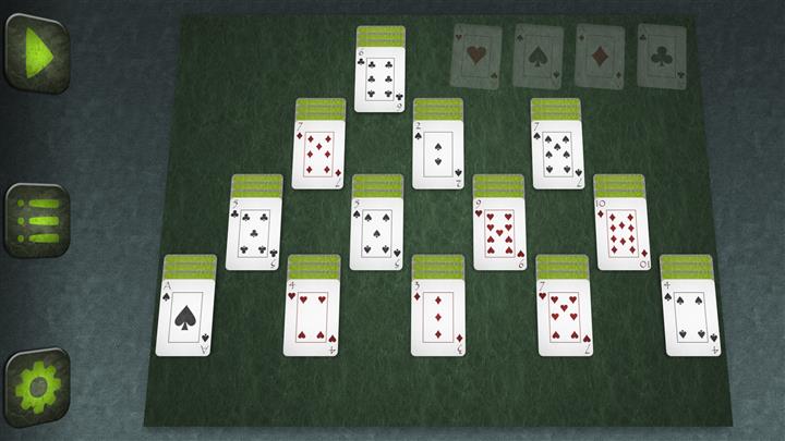 Zamki w Hiszpanii (Castles in Spain solitaire)