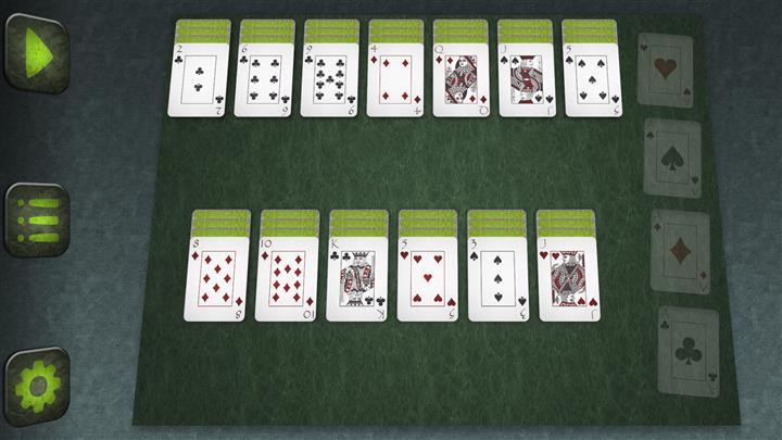 Zamki w Hiszpanii (Castles in Spain solitaire)