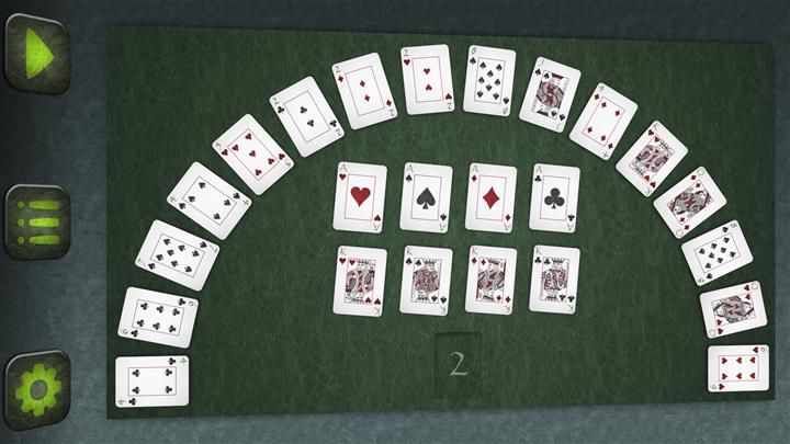 เสี้ยว (Crescent solitaire)