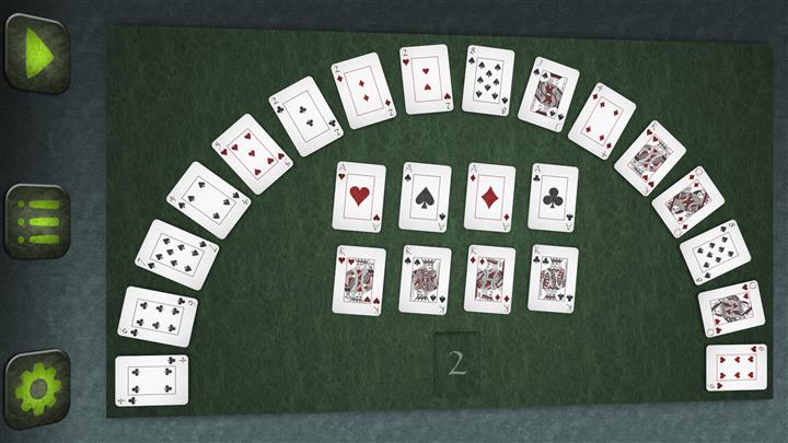 Μισοφέγγαρο (Crescent solitaire)