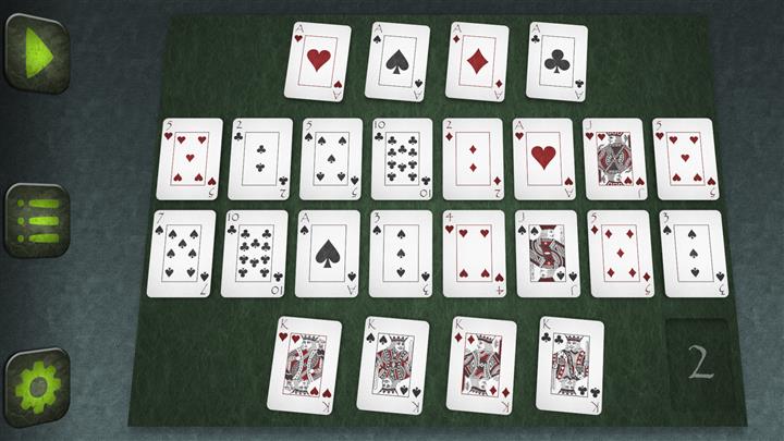 هلال (Crescent solitaire)