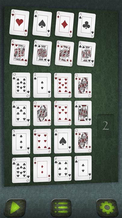 เสี้ยว (Crescent solitaire)