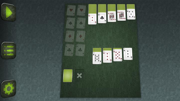 Double Klondike solitaire