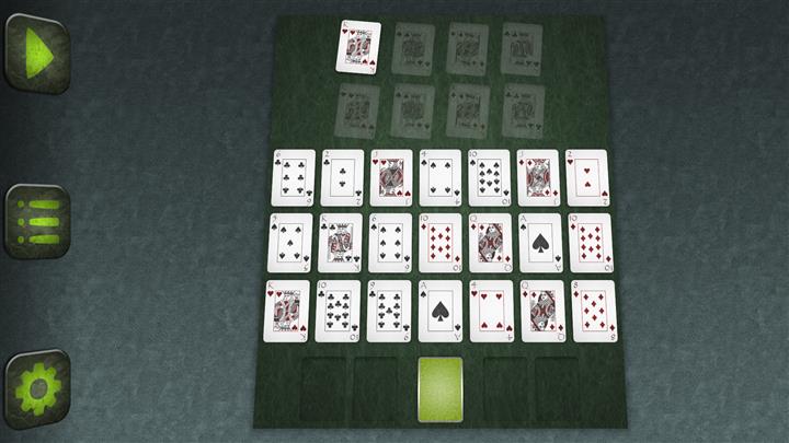 พีระมิดคู่ (Double Pyramid solitaire)