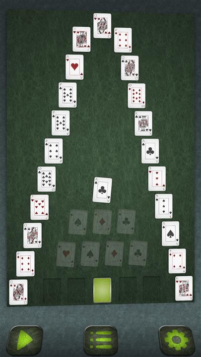 พีระมิดคู่ (Double Pyramid solitaire)