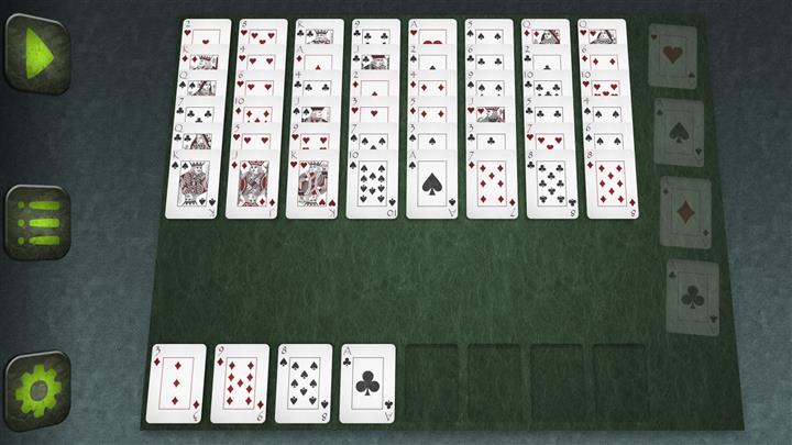 שמונה מן (Eight Off solitaire)