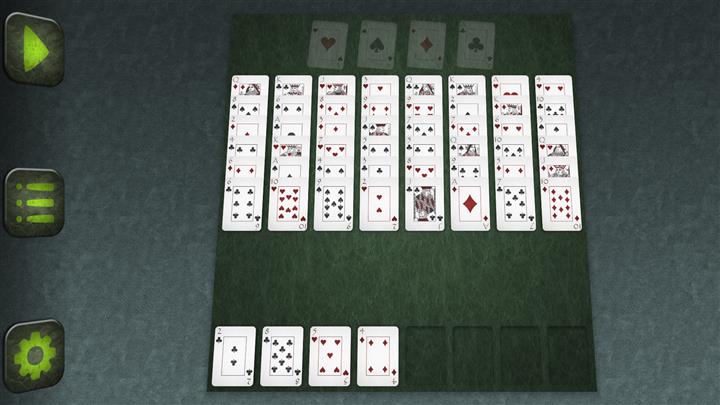 שמונה מן (Eight Off solitaire)