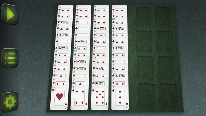 Eliminator (8 pale) (Eliminator (8 Piles) solitaire)