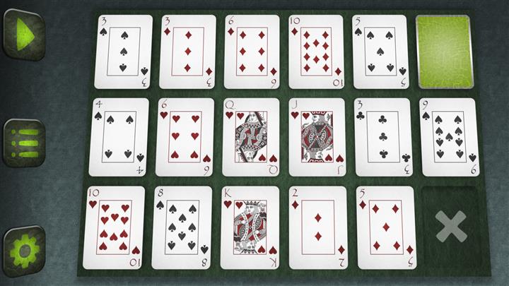 Quinze (Fifteens solitaire)