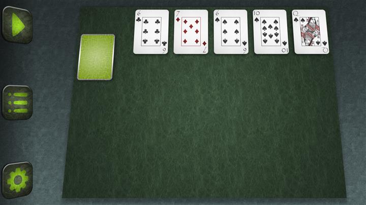 다섯 말뚝 (Five Piles solitaire)