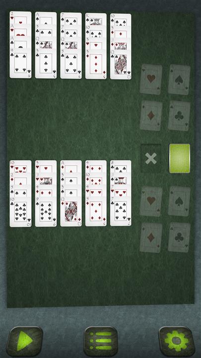 โจรสี่สิบคน (Forty Thieves solitaire)