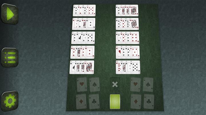 โจรสี่สิบคน (Forty Thieves solitaire)