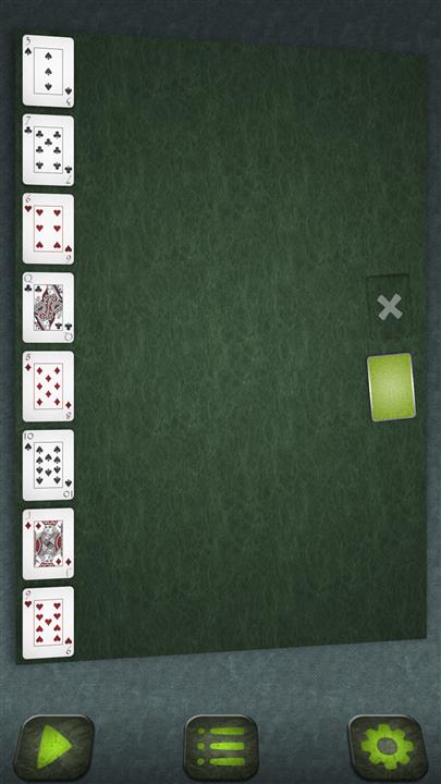 เล่นไพ่คนเดียวเยอรมัน (German Patience solitaire)