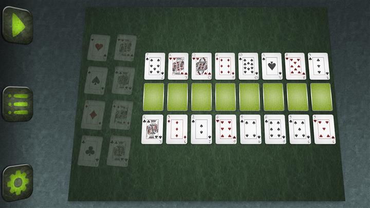 सिर और पूंछ (Heads and Tails solitaire)