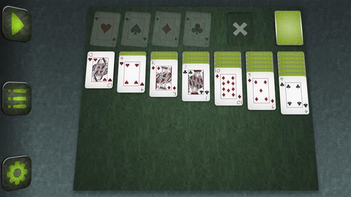 Klondike przez trójkami (Klondike by Threes solitaire)