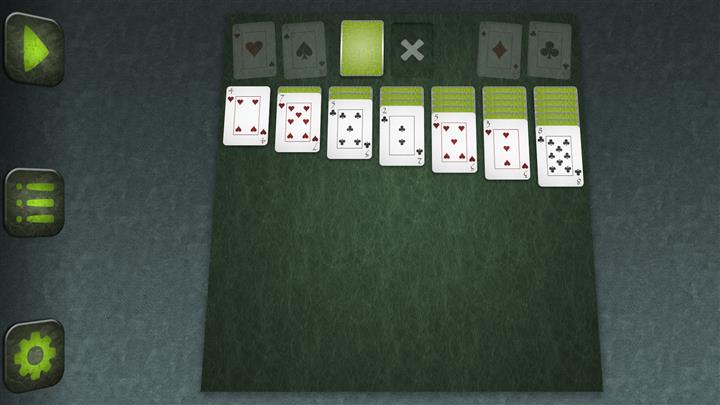 Klondike przez trójkami (Klondike by Threes solitaire)