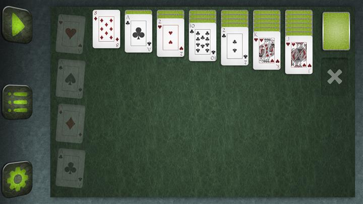 Klondike durch Drei (Klondike by Threes solitaire)