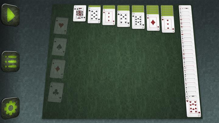 ดินแดน ทองคำพุ่ง (Klondike Territory solitaire)