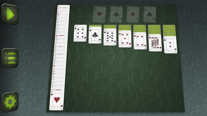 ดินแดน ทองคำพุ่ง (Klondike Territory solitaire)