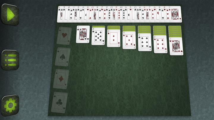 ดินแดน ทองคำพุ่ง (Klondike Territory solitaire)