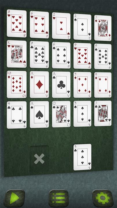 লাফান (Leapfrog solitaire)