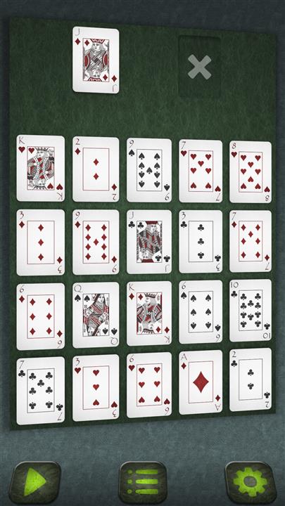 লাফান (Leapfrog solitaire)