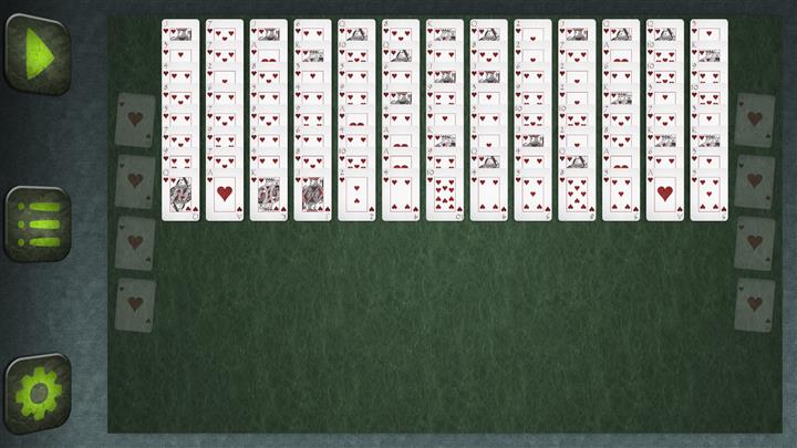 Mevrouw Dweil (1 Kaartspel) (Mrs Mop (1 Suit) solitaire)