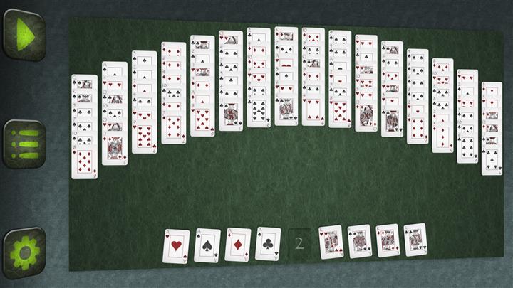 เปิดเสี้ยว (Open Crescent solitaire)