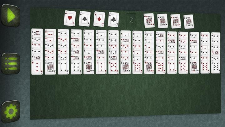 เปิดเสี้ยว (Open Crescent solitaire)