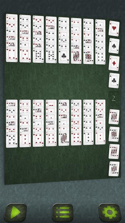 เปิดเสี้ยว (Open Crescent solitaire)