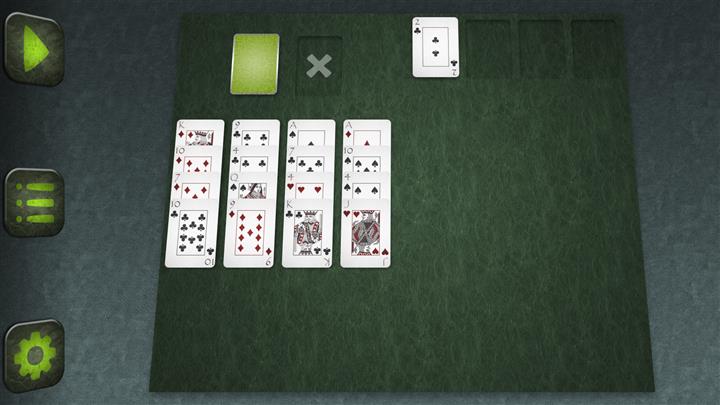 Zerkać (Peek solitaire)