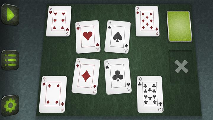 แมวอยู่ในมุม (Puss in the Corner solitaire)
