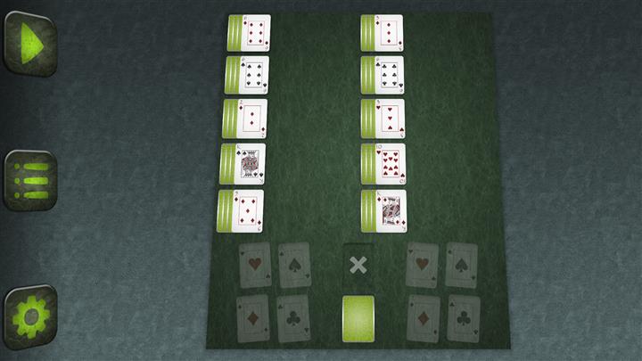 แฟ้มและตำแหน่ง (Rank and File solitaire)