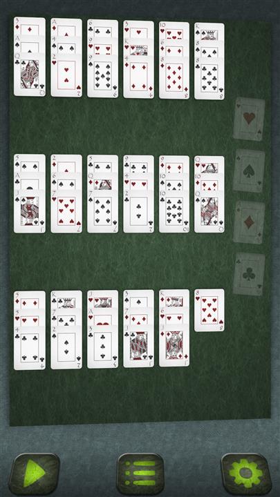 اسکاچ بازی یک نفره (Scotch Patience solitaire)