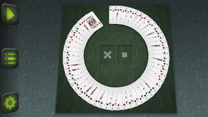 Семи до (Seven Up solitaire)