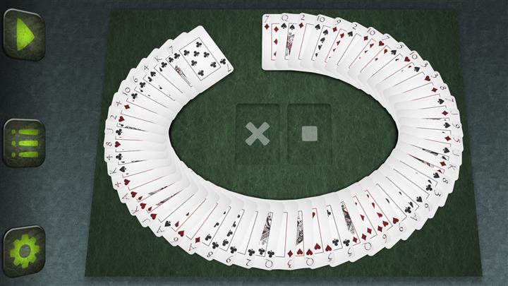 Zeven Omhoog (Seven Up solitaire)